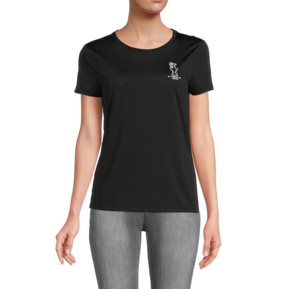 Prada X North Sails Logo Recycled Polyester T-Shirt NWT